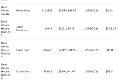 Which Illinois primary candidates spent the most money per vote in the 2026 election? – Fast Blogs World