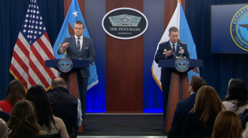 Pete Hegseth says “largest strike package yet” coming today in Iran war