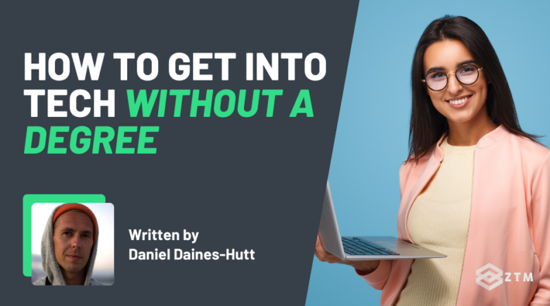 How to Get Into Tech Without a Degree