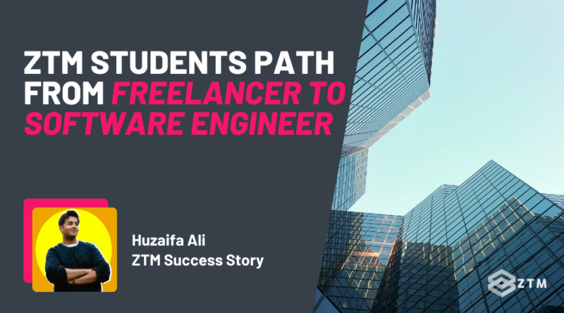 One Students Journey from Freelancer to Software Engineer