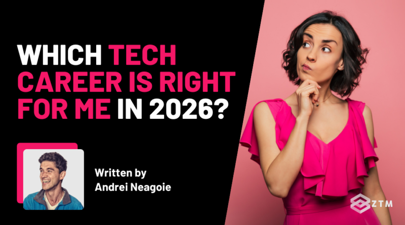 Which Tech Career Is Right For Me in 2026?