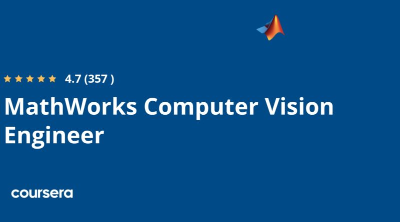 MathWorks Computer Vision Engineer Professional Certificate