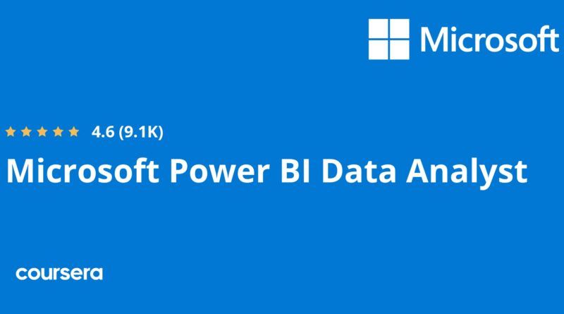 Microsoft Power BI Data Analyst Professional Certificate