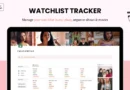 Watchlist Tracker ( Aesthetic )