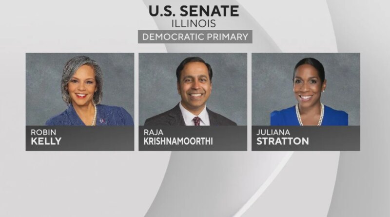 Crowded primary races for U.S. Senate in Illinois come down to the wire as Durbin set to retire