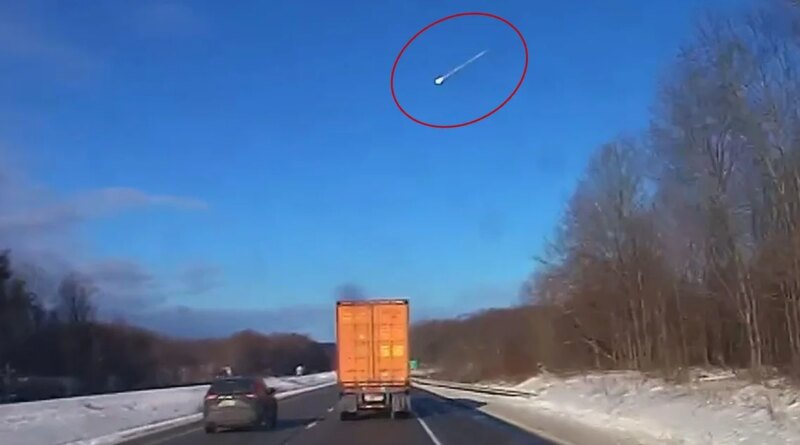 Meteor spotted streaking across the skies over Pennsylvania and Ohio